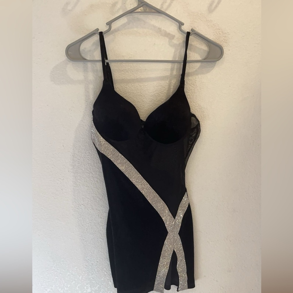 Black hoco dress